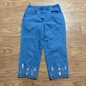 Vintage Embroidered Pants 8